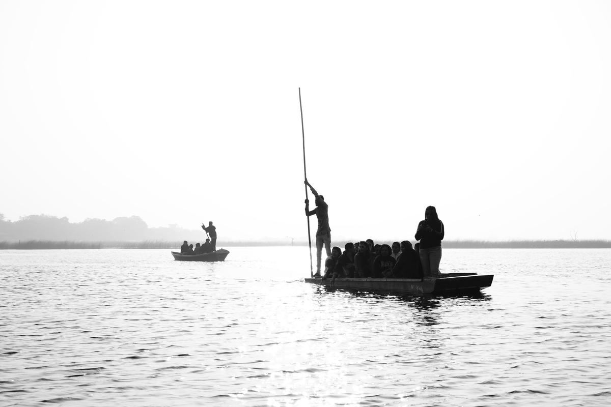 Image of Water, Boat, Vehicle, Water transportation etc.