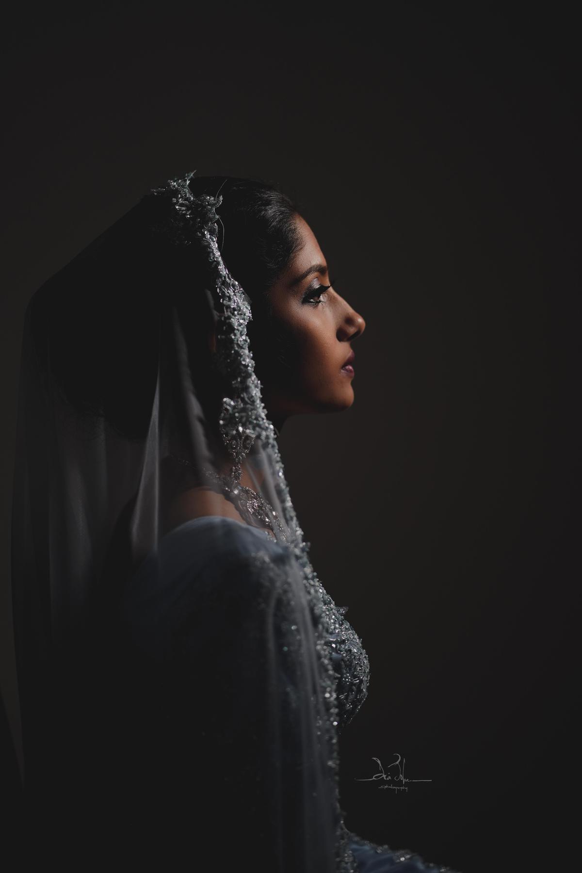 Image of Black, Photograph, Lady, Beauty, Veil, Bridal accessory etc.