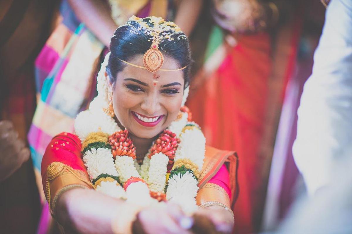 Image of Photograph, Yellow, Ceremony, Bride, Pink, Event etc.