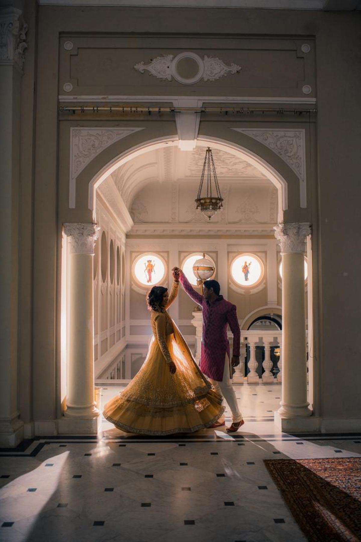 Image of Photograph, Bride, Dress, Wedding dress, Gown, Male etc.