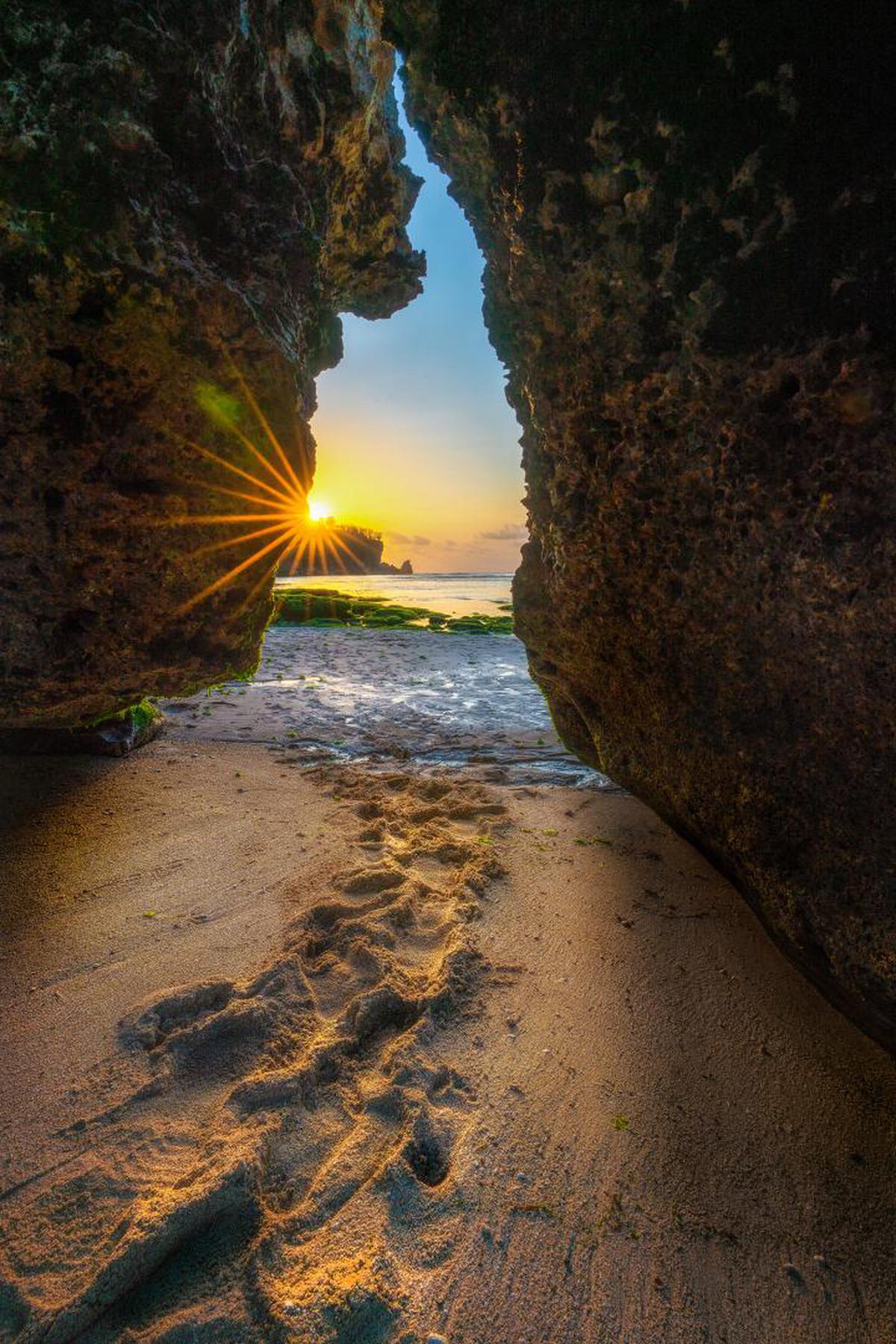 Image of Nature, Rock, Formation, Water, Sea, Sky etc.