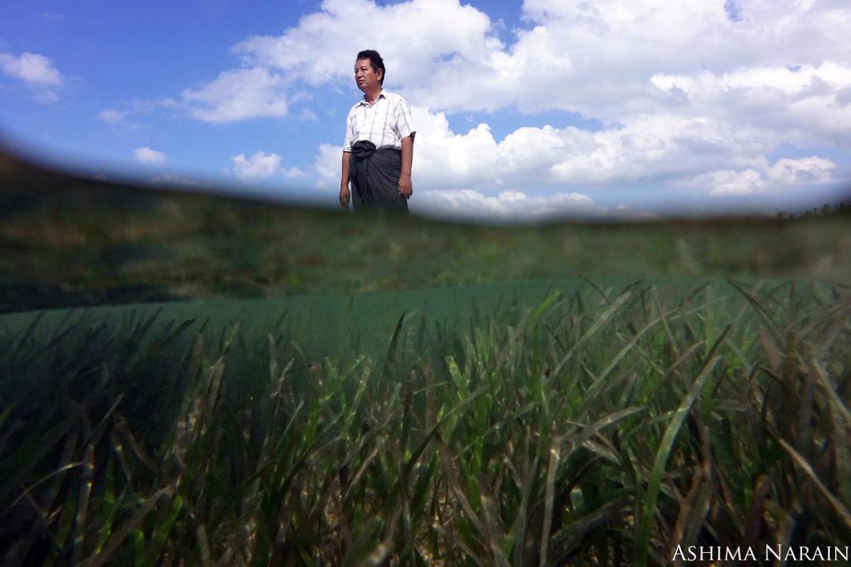 Image of People in nature, Sky, Nature, Photograph, Grassland, Cloud etc.