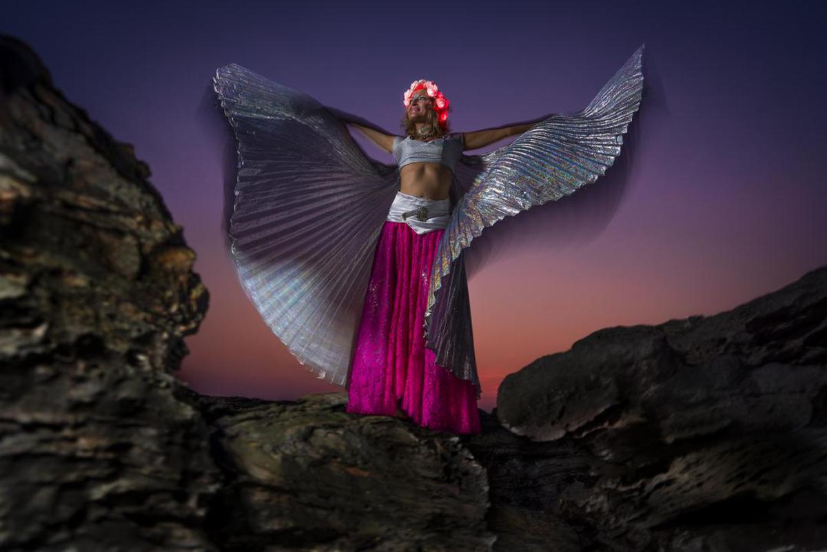 Image of Angel, Pink, Beauty, Supernatural creature, Lady, Fictional character etc.
