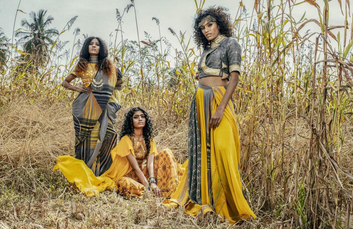 Image of People in nature, Yellow etc.